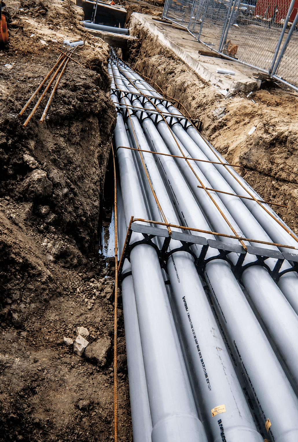 Underground Power Line Construction