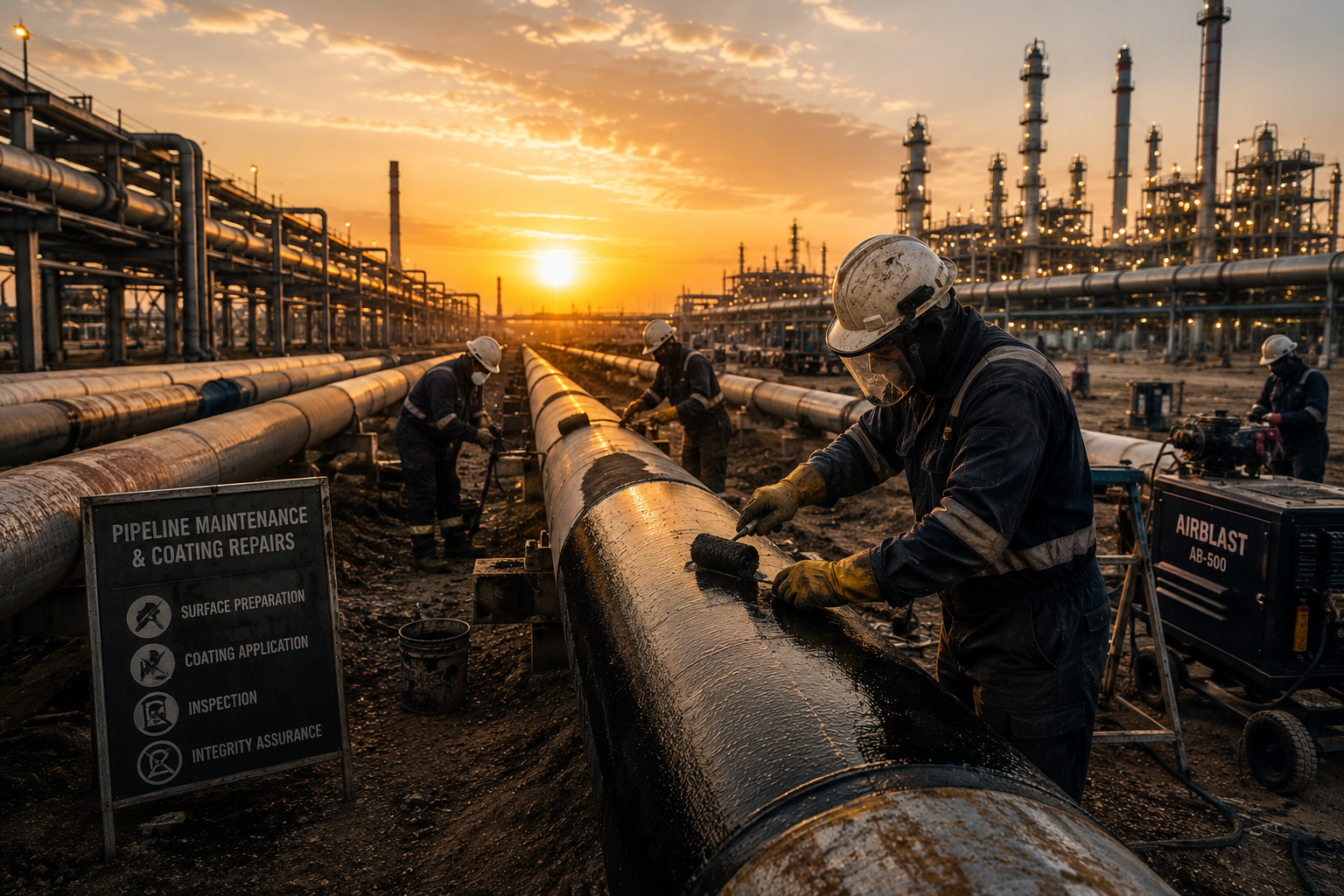 Pipeline Maintenance & Coating Repairs