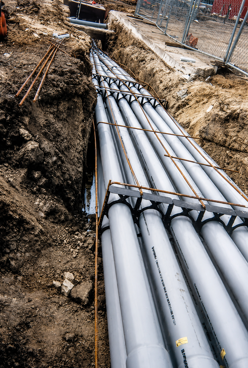 Underground Power Line Infrastructure
